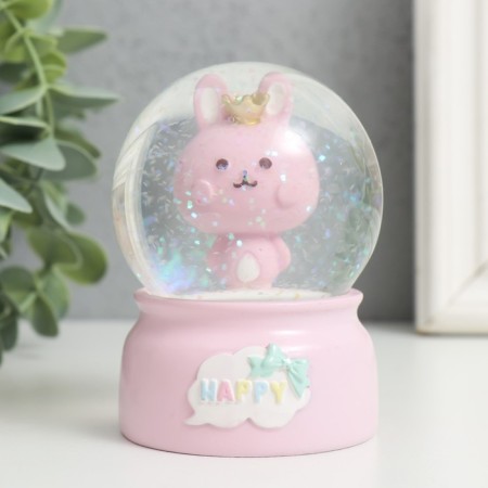 Souvenir Polystone Water Ball Light "Happy Beast" MIX 6x6x8.5 cm-6