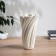 VAZA Ceramics Table "Alaz" Vitka, 24x15 cm, white