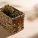 Sima Home straw's manual weaving, 12x8x8.5 cm, rectangular