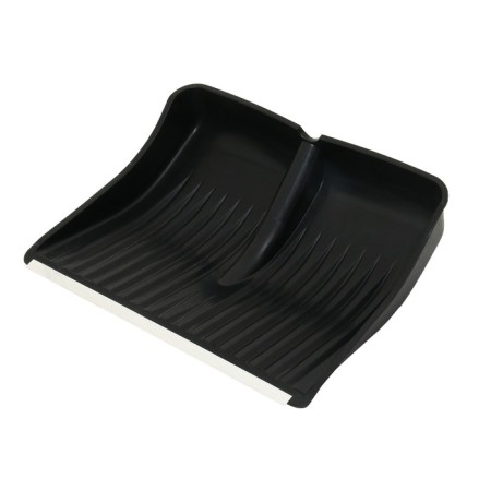 Bucket shovels are plastic, 390 × 500 mm, with a galvanized bar, a tuleyka 32 mm-6