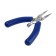 Long -folded towers for electronics, mini tundra, stainless steel. Steel, anti -slip handles, 90 mm