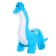 Soft toy "Dinosaur Deimos", Blue color, 33 cm