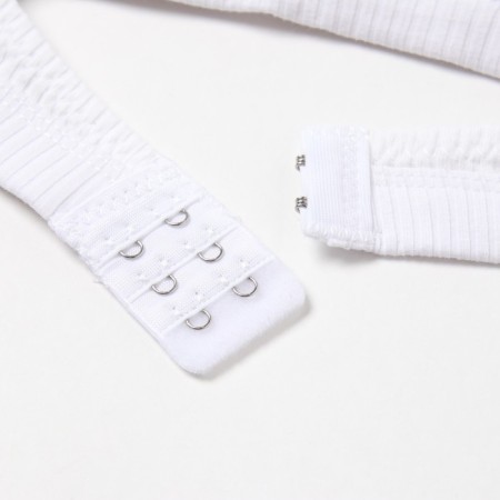 Female set (top, panties) color white, size 46-48-8