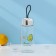 Water bottle "Avocado", 380 ml, h = 15 cm, MIX drawing