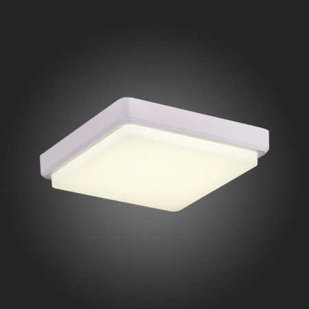 Ceiling EVOLUCE lamp. Sle200212-01. Taddio. 1x20 W, LED, 4000K, 1460 LM, 24x24x5 cm, white color-2