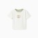 T -shirt for a boy, white color/strip, height 116 cm