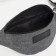 Board belt on a zipper, gray color