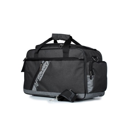 22218 Road bag, lightning department, black/gray color 47x28x21cm-1