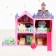 House for dolls "Fairytale life on the villa" with a doll, pets and accessories