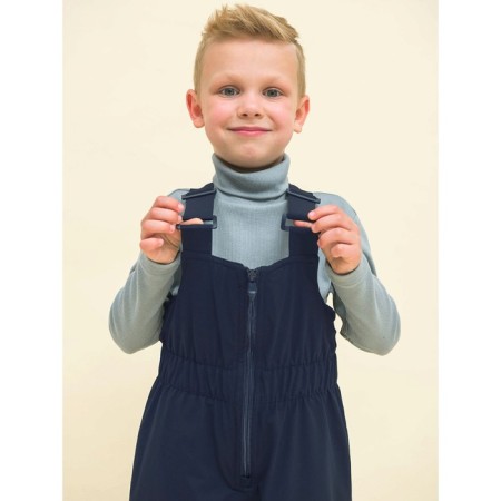 Semi-combinezone children, height 110 cm, dark blue color-4