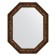 Mirror in the baguette frame, Byzantium bronze 99 mm, 78x98 cm