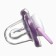 Set: Nipple - Darm with the holder "Penguin", Anatomical +6 months, Purple color