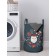 Basket for storing things "Happy Santa Claus", size 35x50 cm