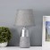 Table lamp "Luck" 1he14 40W gray 22x22x39cm