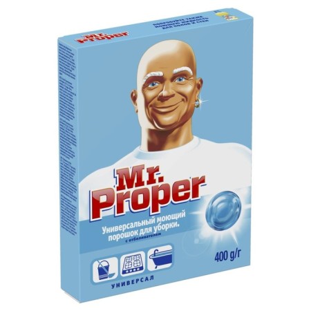 Mr.Proper washing tools, universal, powder with a bleach, 400 g-1