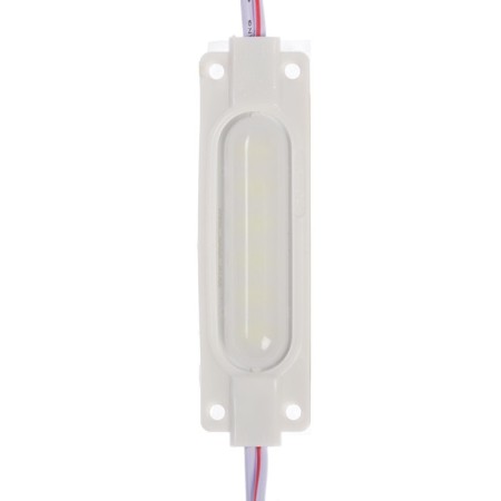 LED module SMD5730, 2 W, 6 LED, 190 LM, IP65, 6500K, 12 V white, set 20 pcs.