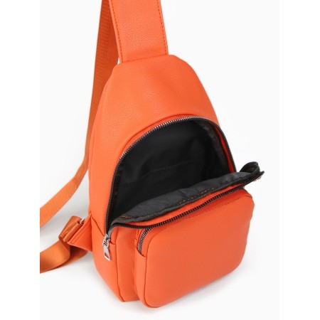 Backpack-sling, 18*5.5*29 cm, lightning department, 1 n/pocket, orange-4