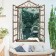 Stick plastic interior color "window in the garden" 30x80 cm set 2 sheets