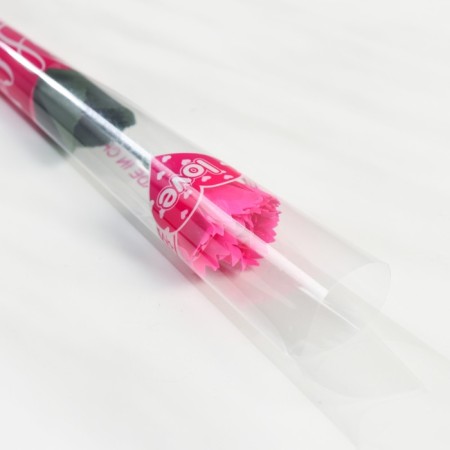 Lapal petals "Clove" in a gift film, bright pink 4.5x4.5x38 cm-2