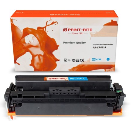Laser Cartridge Print-Rite TFH769CPU1J PR-CF411A CF411A Blue (2300 r.) For HP LJ M452 107632-3