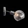 Wall lamp EVOLUCE. Sle155101-01. Gentore. 1x60 watts, E14, 13x14.5 cm, chromium color