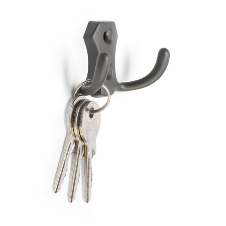 Hook furniture tundra TKD007, two -rod, graphite color-2