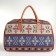 Road bag with lightning, long belt, beige color
