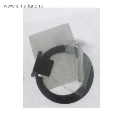 Ручка кнопка ТУНДРА РК045BL, черная, 8 шт TMP-4