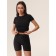 Women's shorts in Mirey Short Rubchik, size 46-48, black color