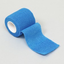 Self -fixed bandage, 5 cm, max. Extensibility 4.5 m, blue