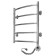 Domoterm electric heated towel rail "Calipso", 500 x 700 mm, 5 crossbars, right, chrome
