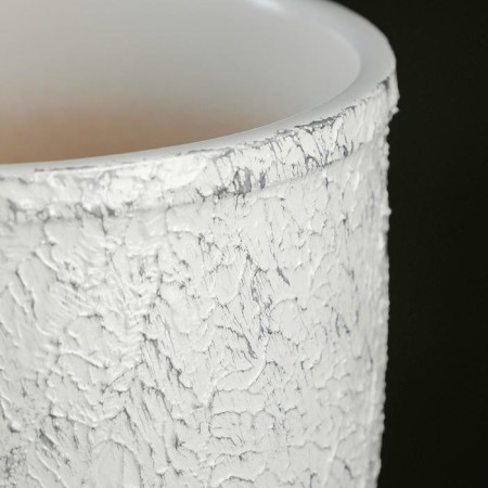 Flower pot "white silver" with a tray, 5l-1