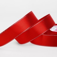 A satin ribbon 