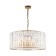 Suspension lamp Maytoni Mod094PL-08G, 8HE14, 60W, 60x60x89.5 cm, Color gold