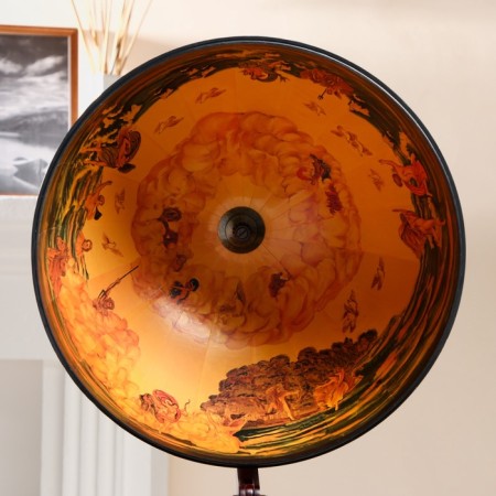 Globe Bar decorative "Vintage map" 46x41x56.5 cm-11