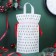 Gift bag "New Year's Pattern", 22 x 32 cm