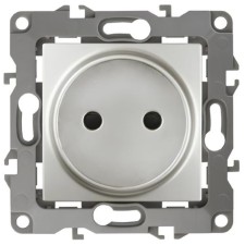 2p socket, 16A-250V, IP20, era12, mother of pearl