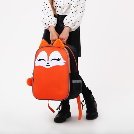 School backpack 39x30x14 cm "September 1: Fox"-12