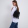 School backpack of artificial leather "Hieroglyphs" 27x23x10 cm