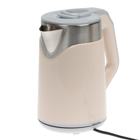 Electric kettle IRIT IR-1364, metal, 1.8 l, 1500 watts, beige