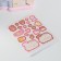 Piggy bank Plastic "House" with stickers mix 20x17x15.5 cm