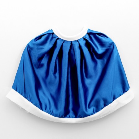 Carnival set "Snow Maiden" Kokoshnik, cape length 40 cm-4