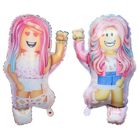 Foil ball 28 "Figure" Block, character girl, 2st.