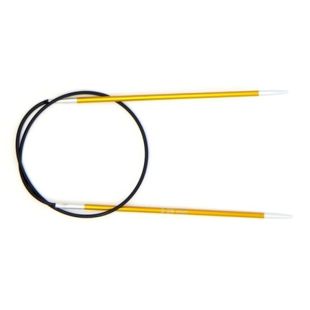 Knitting needles aluminum circular zing Knitpro, 40 cm/2.25 mm 47062