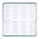 The weekly dated 2025, Escalada, 170 x 88mm, a solid cover with foam rubber, artificial leather, 64 sheets, pancake embossing, block 70, blue