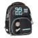 Frame backpack 37 x 28 x 12 cm, Across 194, filling: bag, pencil case, dark gray ACR22-194-2