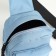 Women's sling bag from textiles, blue color