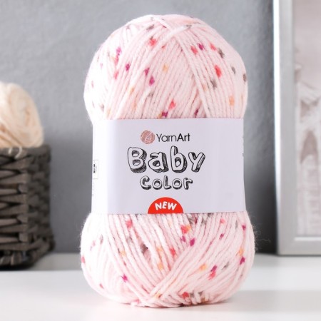 Yarn "Baby Color" 100% acrylic 150m/50g (218 sam/krap)