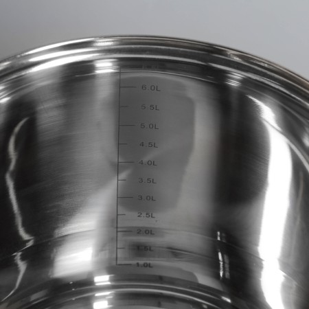 Magistro Grande stainless steel pan, 7.1 l, with a lid, capsule, induction-2
