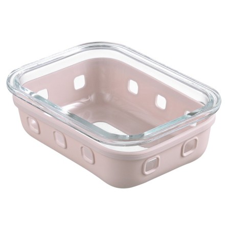 Container for baking, storage and carrying of products in the cover Smart Solutions, 370 ml, pink color-2